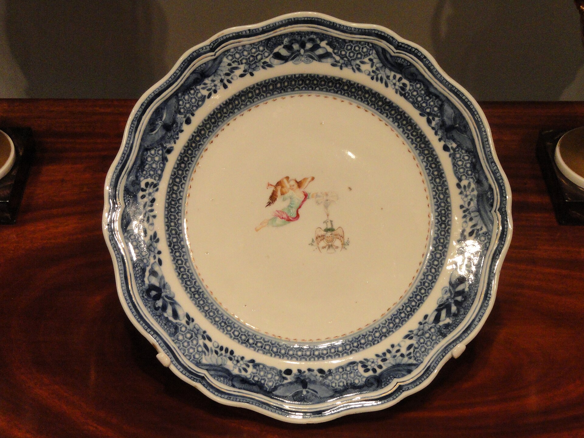 Society of the Cincinnati Plate, Jingdezhen, 1784-1785