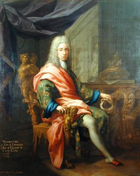 Francesco Trevisani, Thomas Coke, later 1st Earl of Leicester, 1717