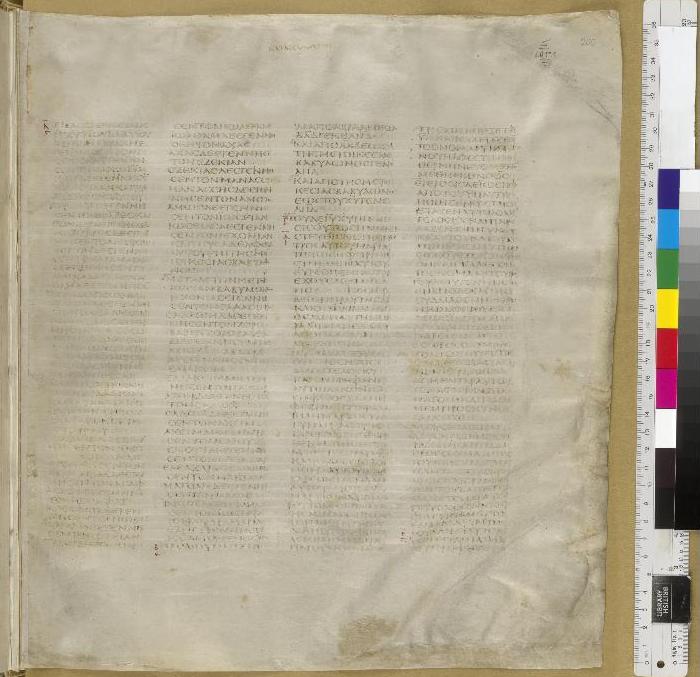 Opening of the Gospel of Matthew