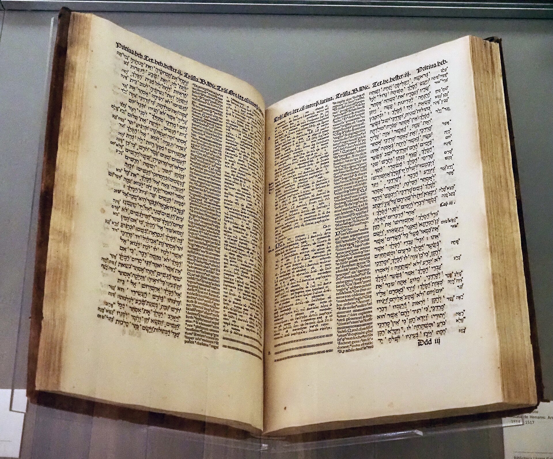 Complutensian Polyglot Bible, Biblioteca Lazaro Galdiano copy