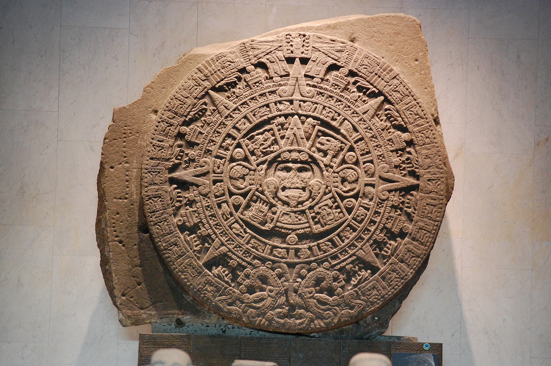 The Aztec Sun Stone, Mexico City