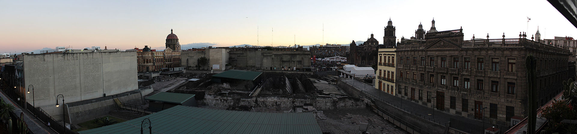 The Templo Mayor precinct, Mexico City