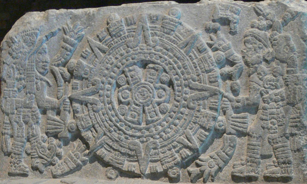 The Teocalli of the Sacred War, detail