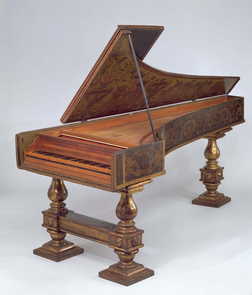 Harpsichord, Girolamo Zenti, 1666