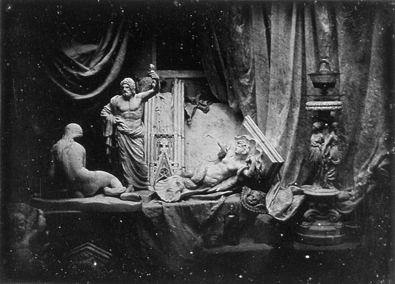 Still life with statue of Jupiter Tonans (the Kynzvart Daguerreotype)