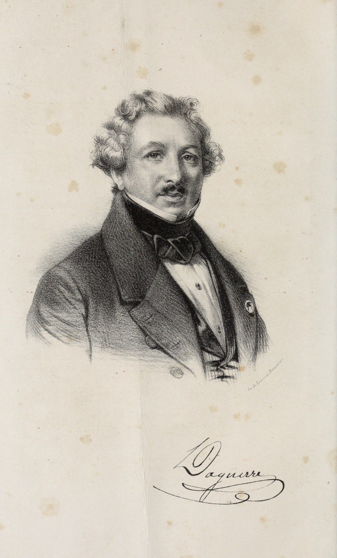 Portrait of Louis Daguerre