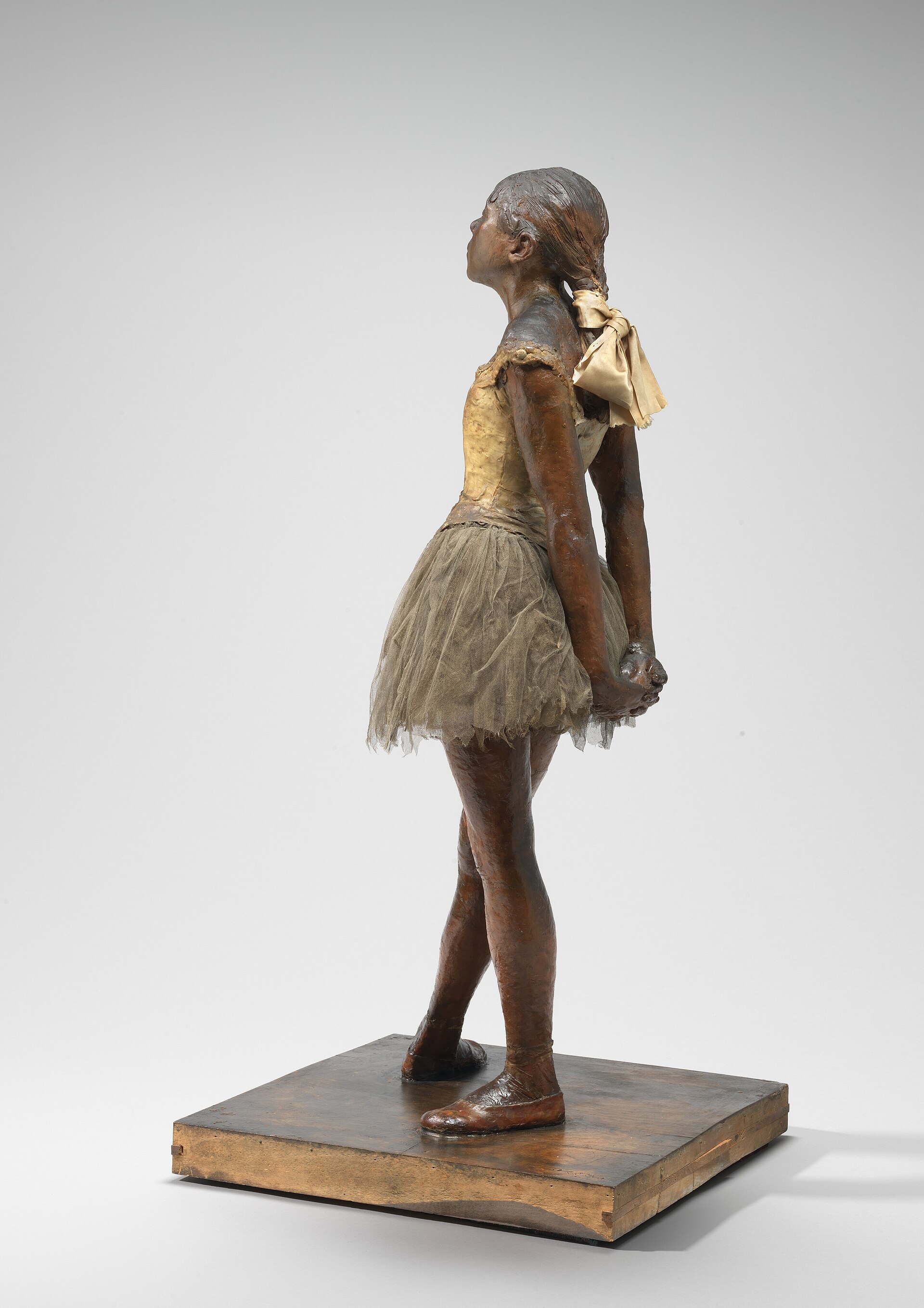 The wax original, head and costume