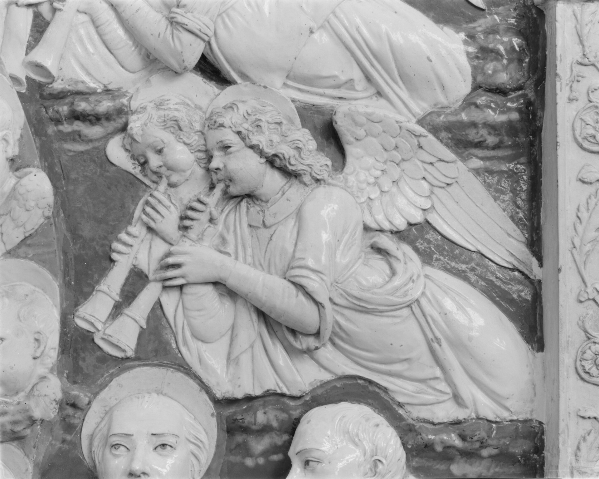 The Assumption of the Virgin, detail photograph