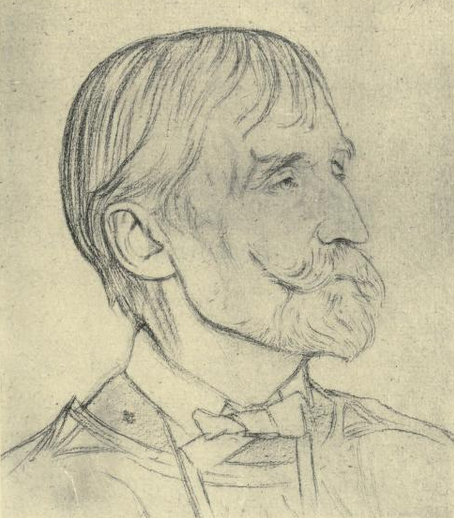 T. J. Cobden-Sanderson, portrait by William Rothenstein