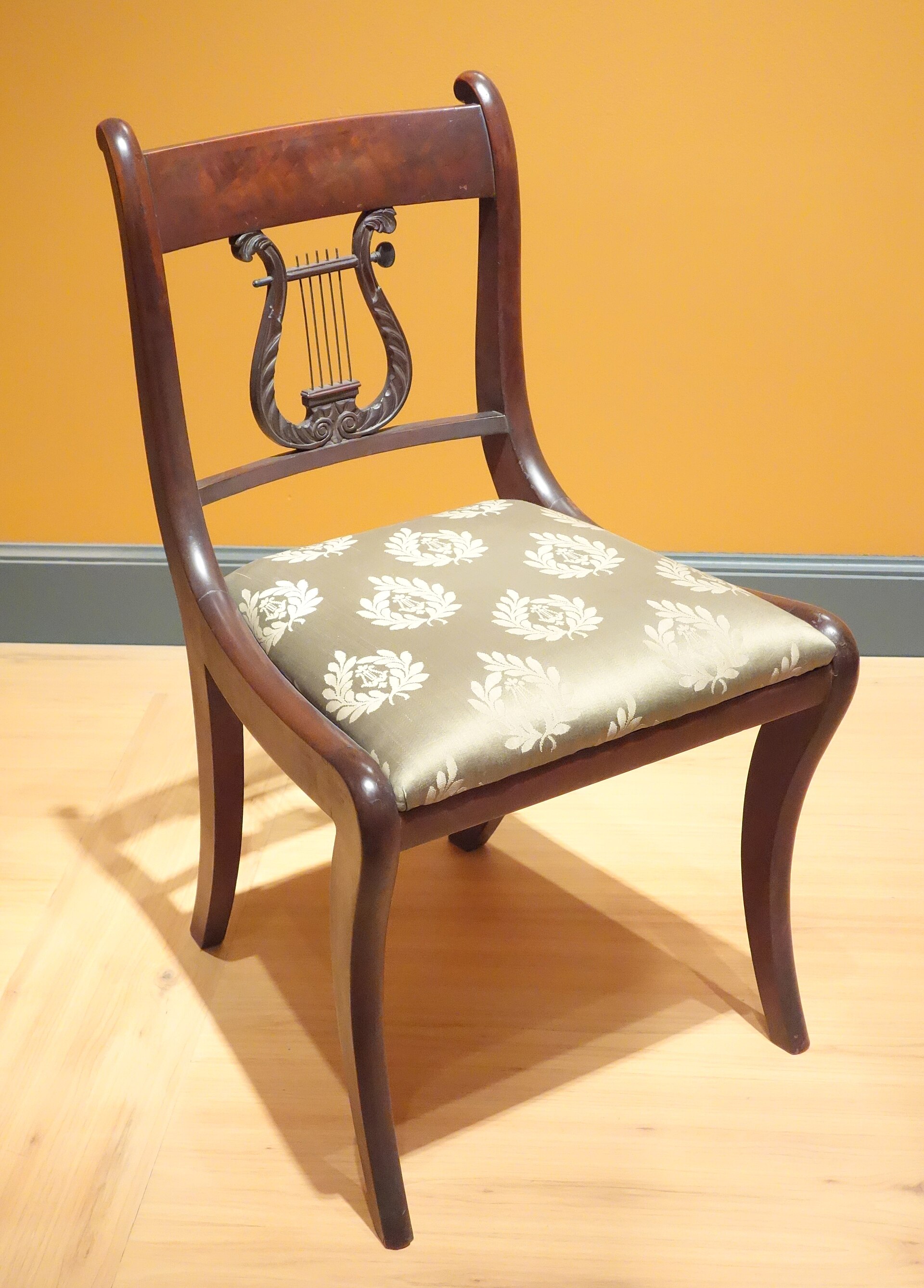 Side chair, a documented Hagen-shop copy of a Phyfe design