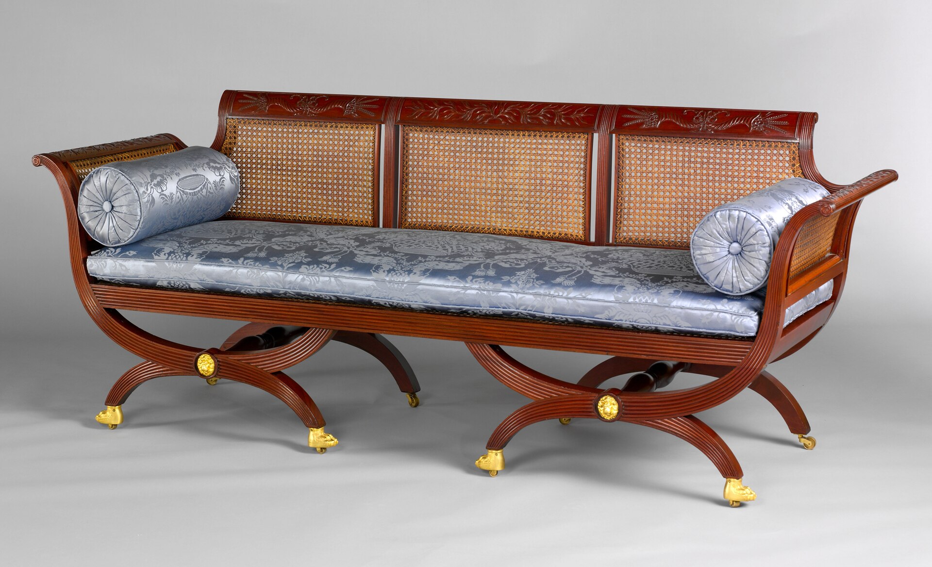 Sofa, Attributed to Duncan Phyfe, alternate view