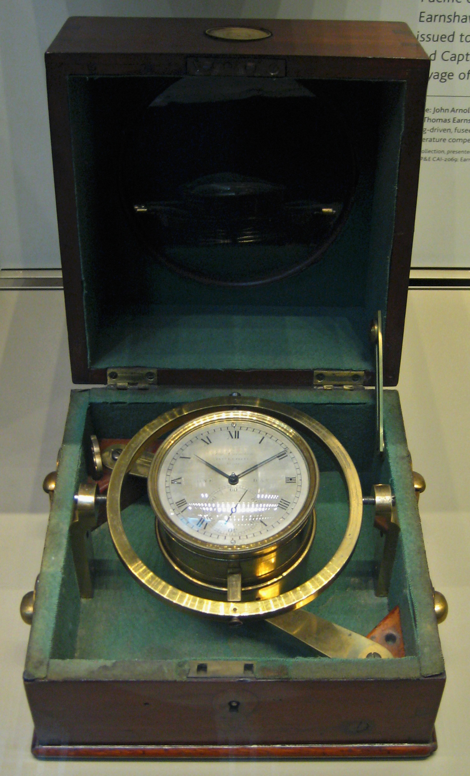 Marine Chronometer by Thomas Earnshaw