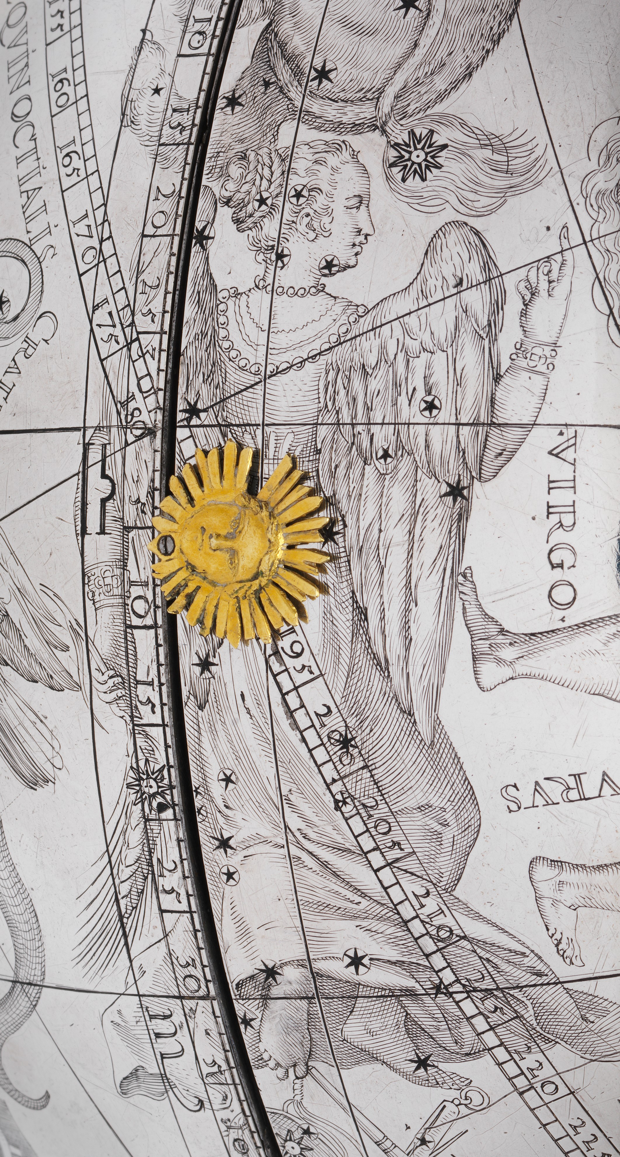 The equinoctial ring, detail