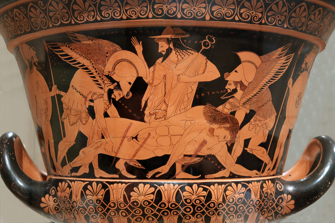 The Euphronios Krater by Euphronios, painter; Euxitheos, potter