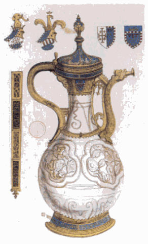 The Fonthill Vase, 1713, mounted