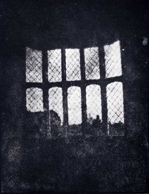 Latticed Window at Lacock Abbey