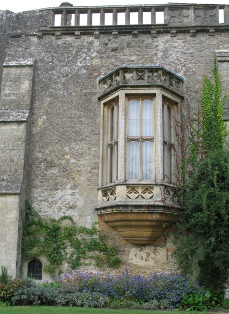 The oriel window at Lacock Abbey today