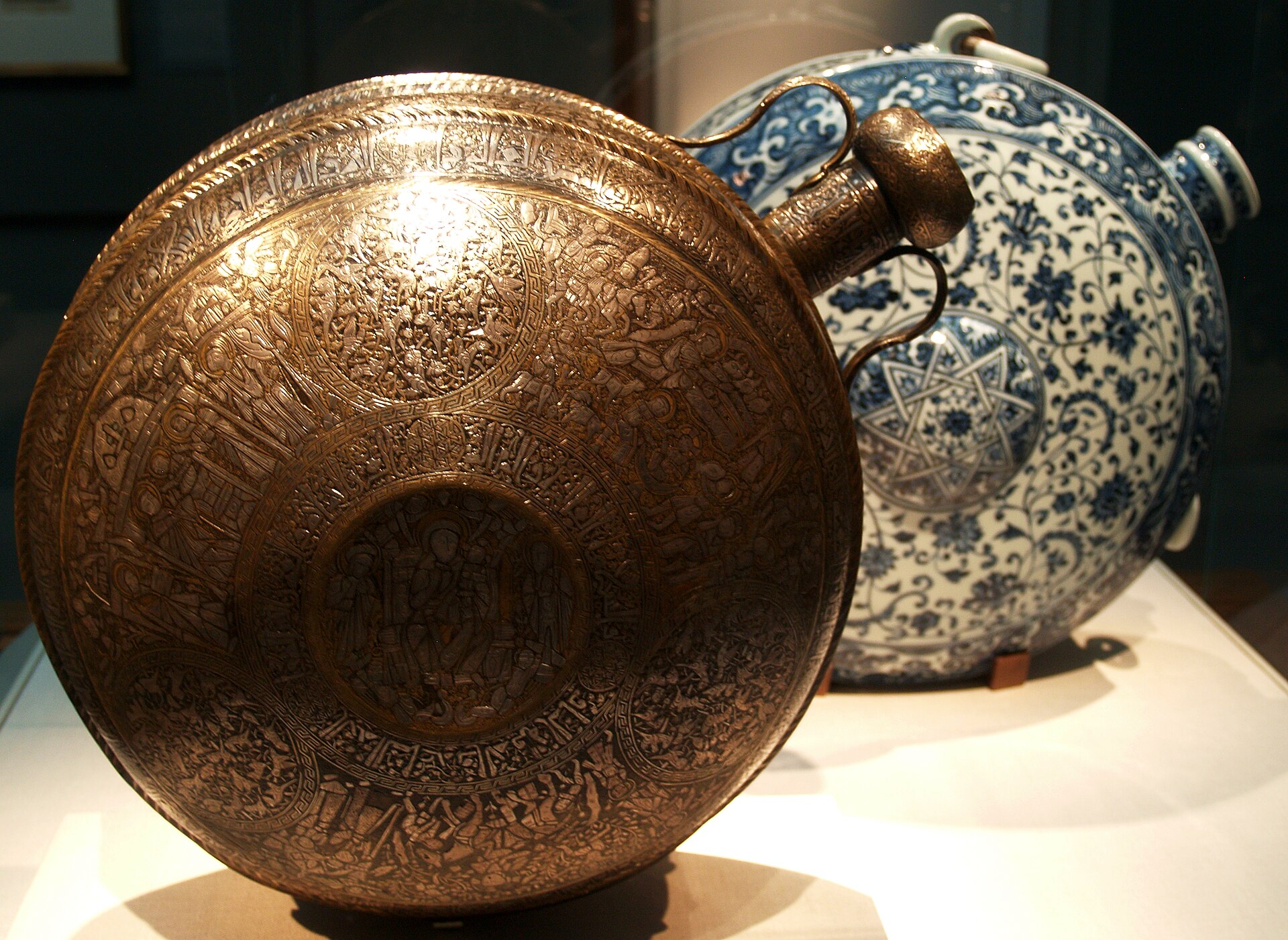 Canteen, detail view 1