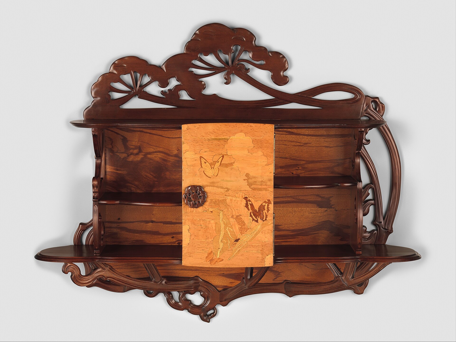 "Ombelliferes" (Cow Parsley) Cabinet by Emile Galle