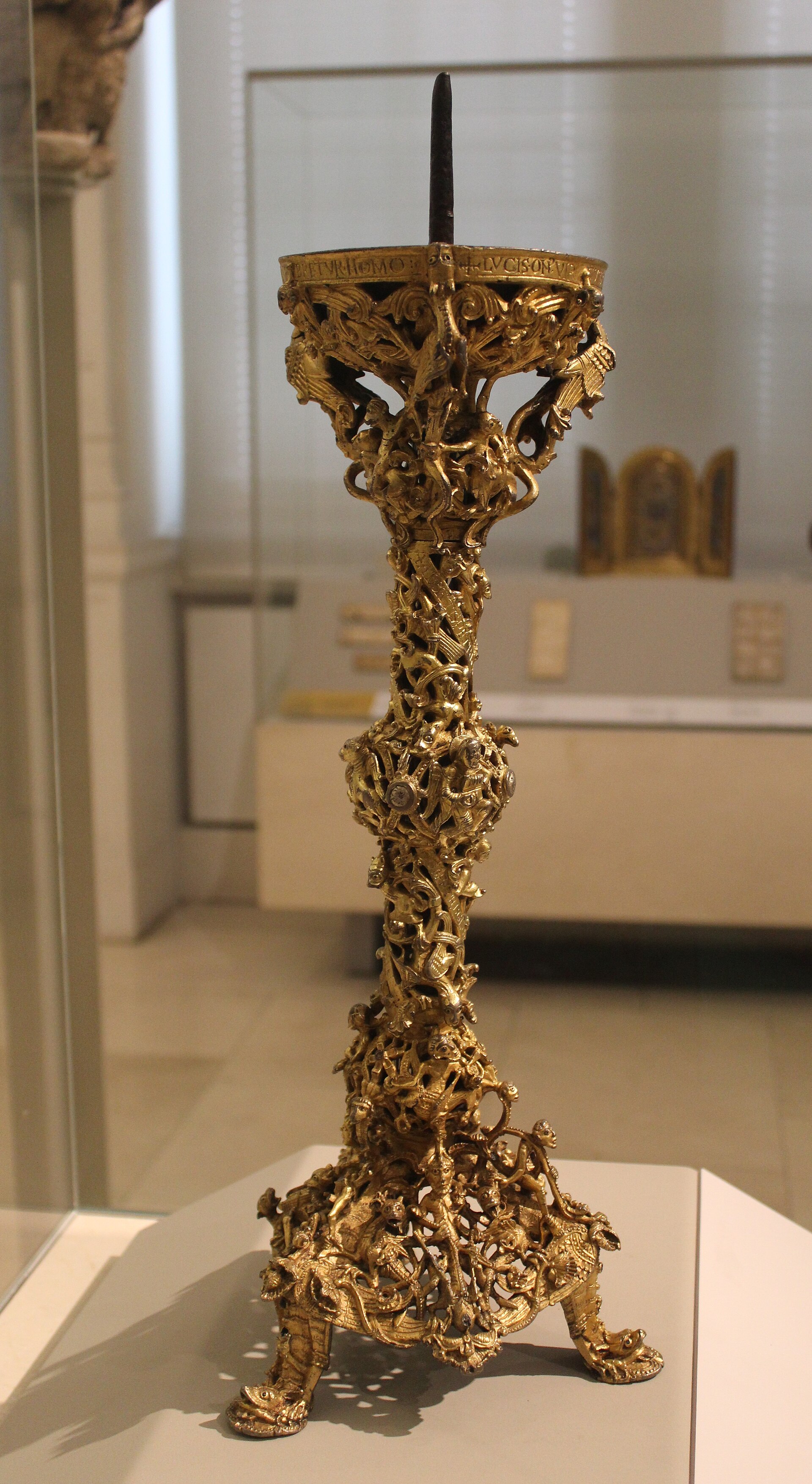 The Gloucester Candlestick, alternate view