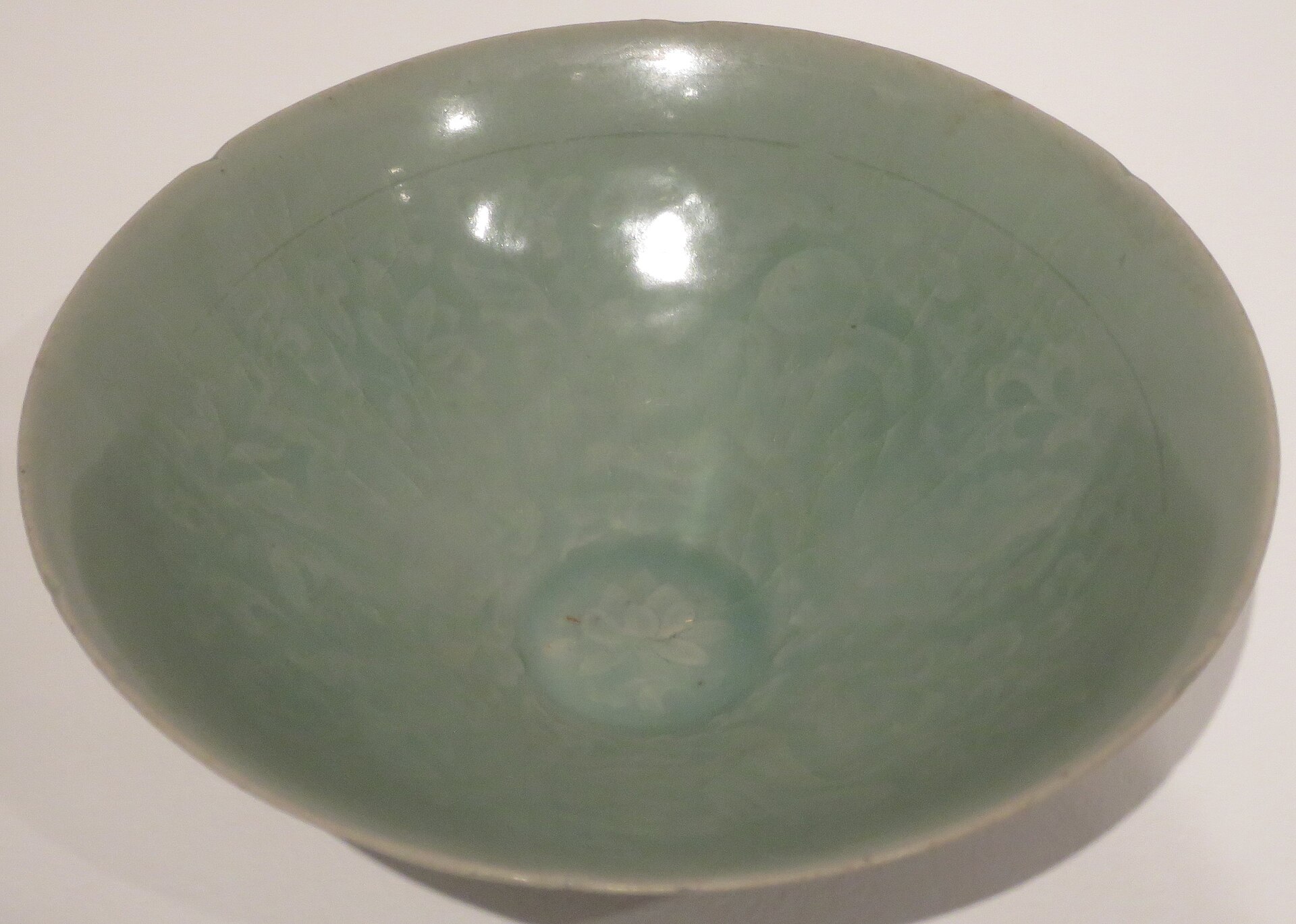 Goryeo dynasty bowl with children playing among lotuses