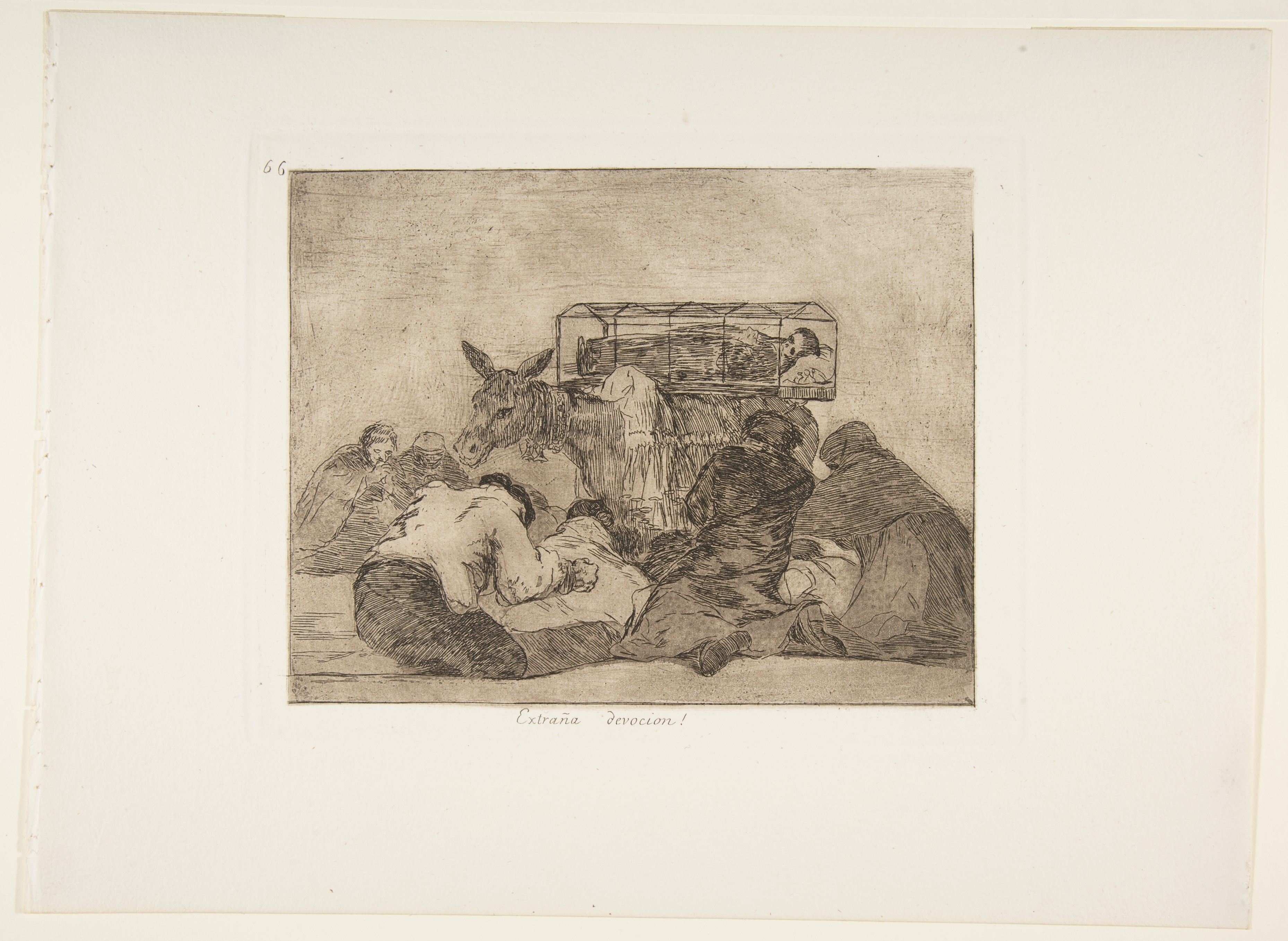 Plate 66, Strange devotion! (Extrana devocion!)
