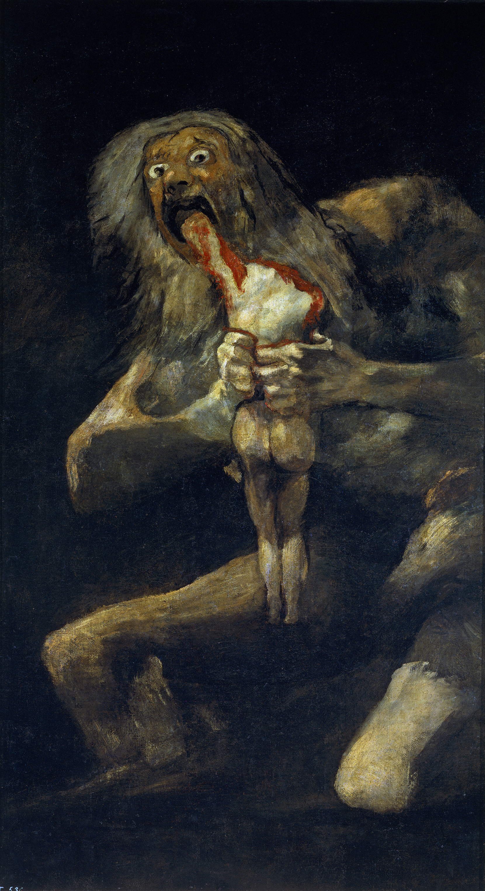 Saturn Devouring His Son by Francisco de Goya y Lucientes
