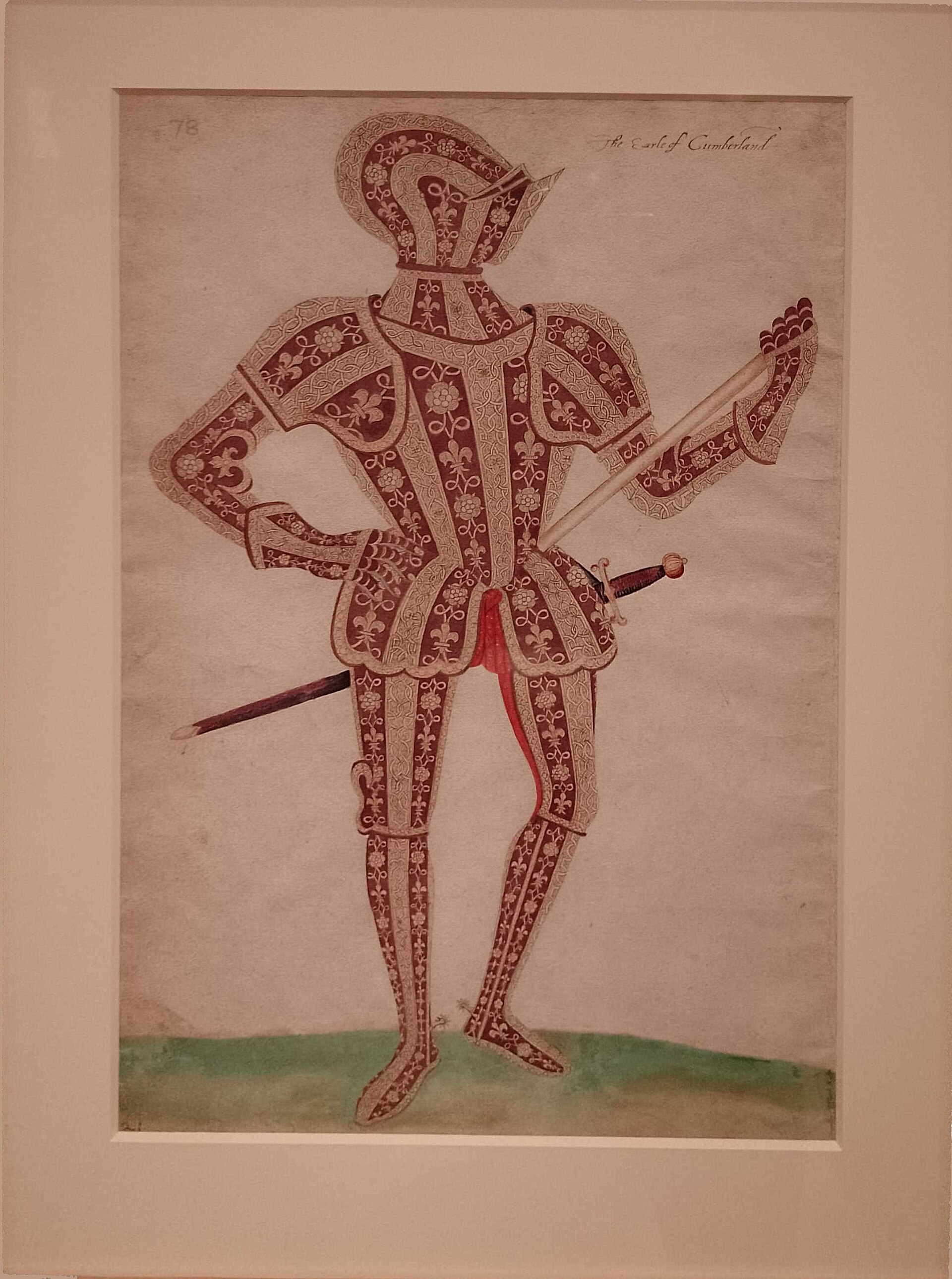 A page from the Almain Armourer's Album