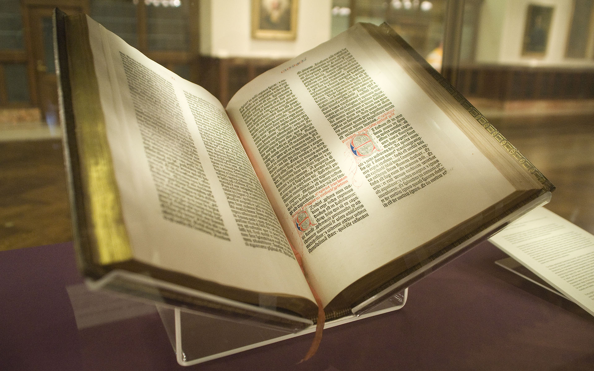 The Lenox copy, New York Public Library