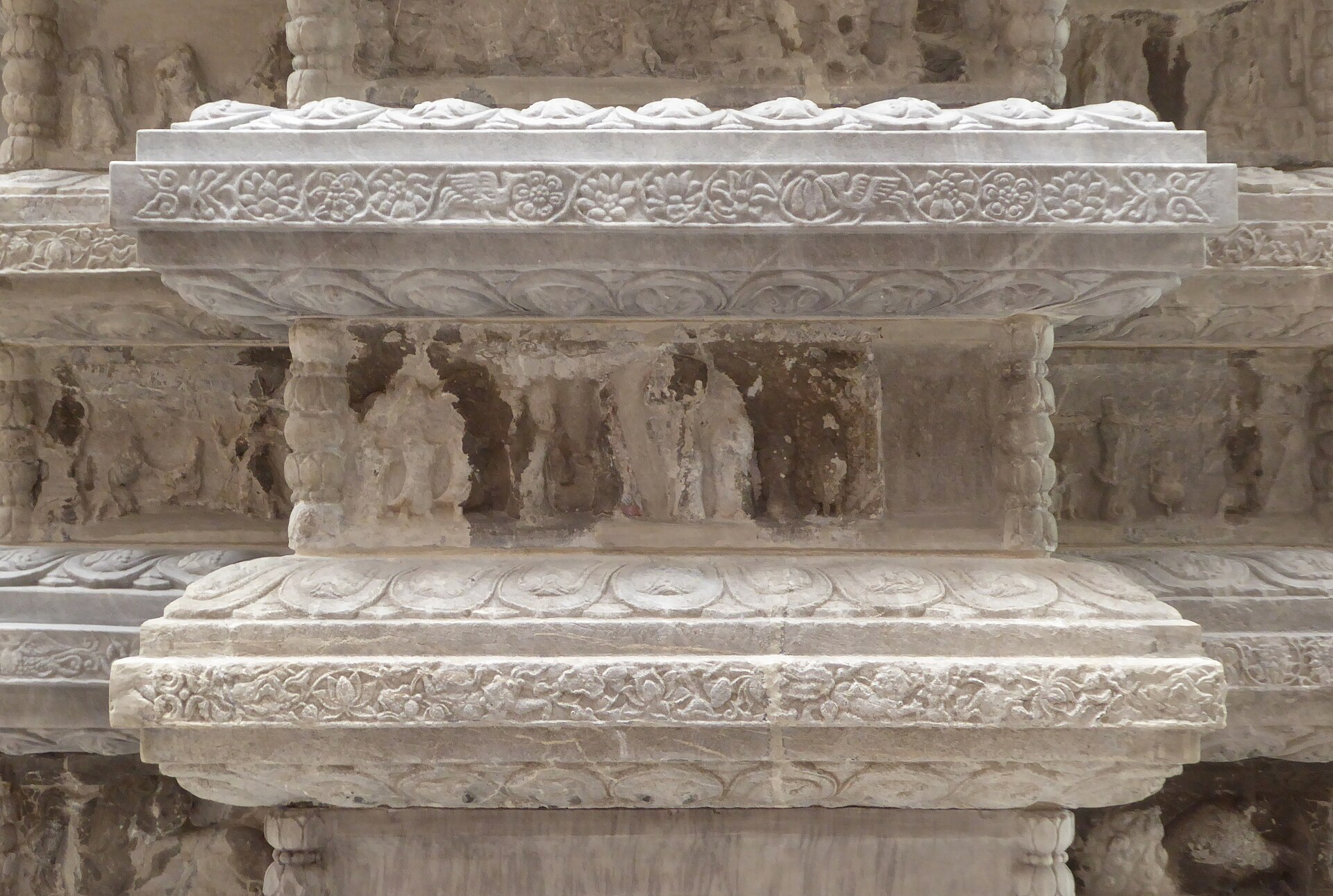 Detail of the carving