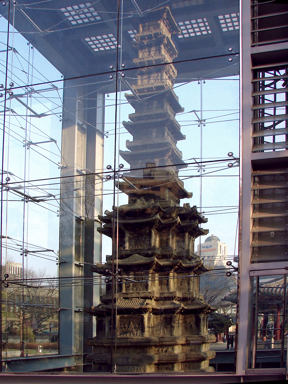 The Wongaksa pagoda, Tapgol Park