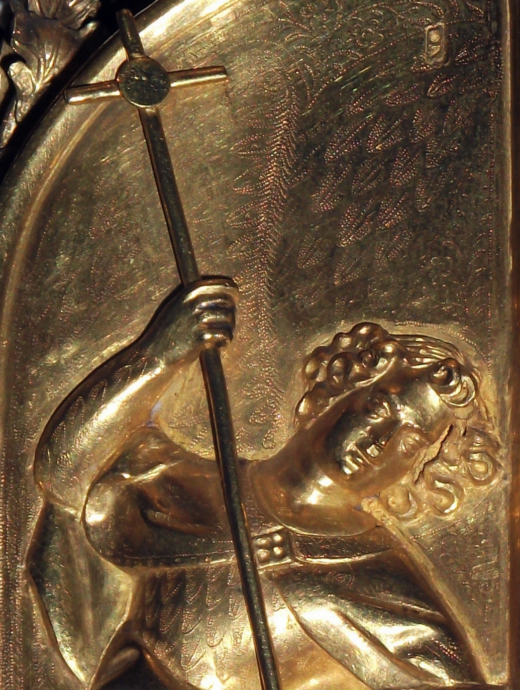 The Holy Thorn Reliquary, the dragon-slaying knight