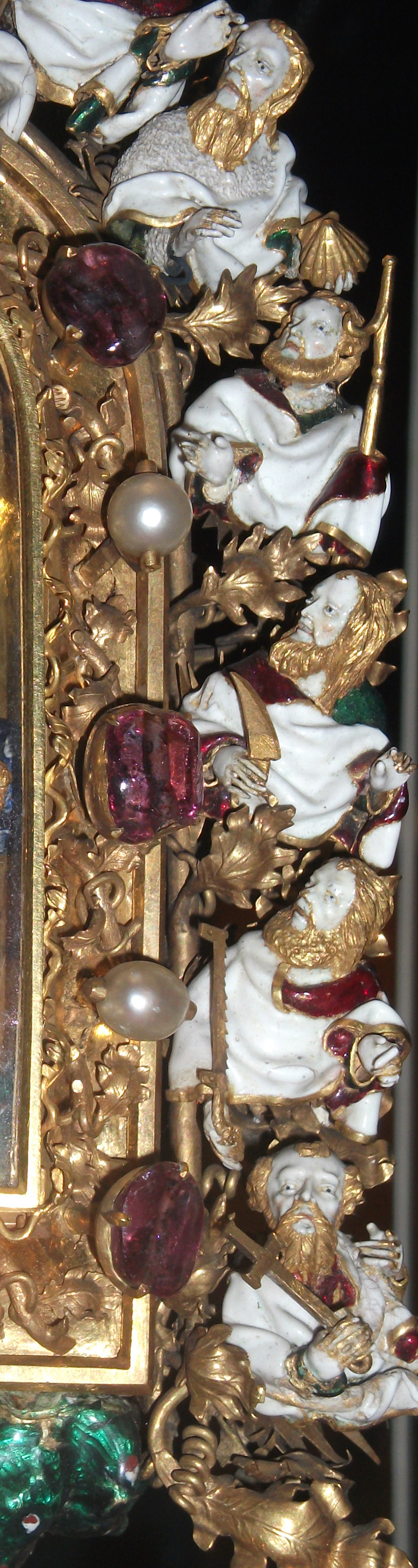 The Holy Thorn Reliquary, the Apostles