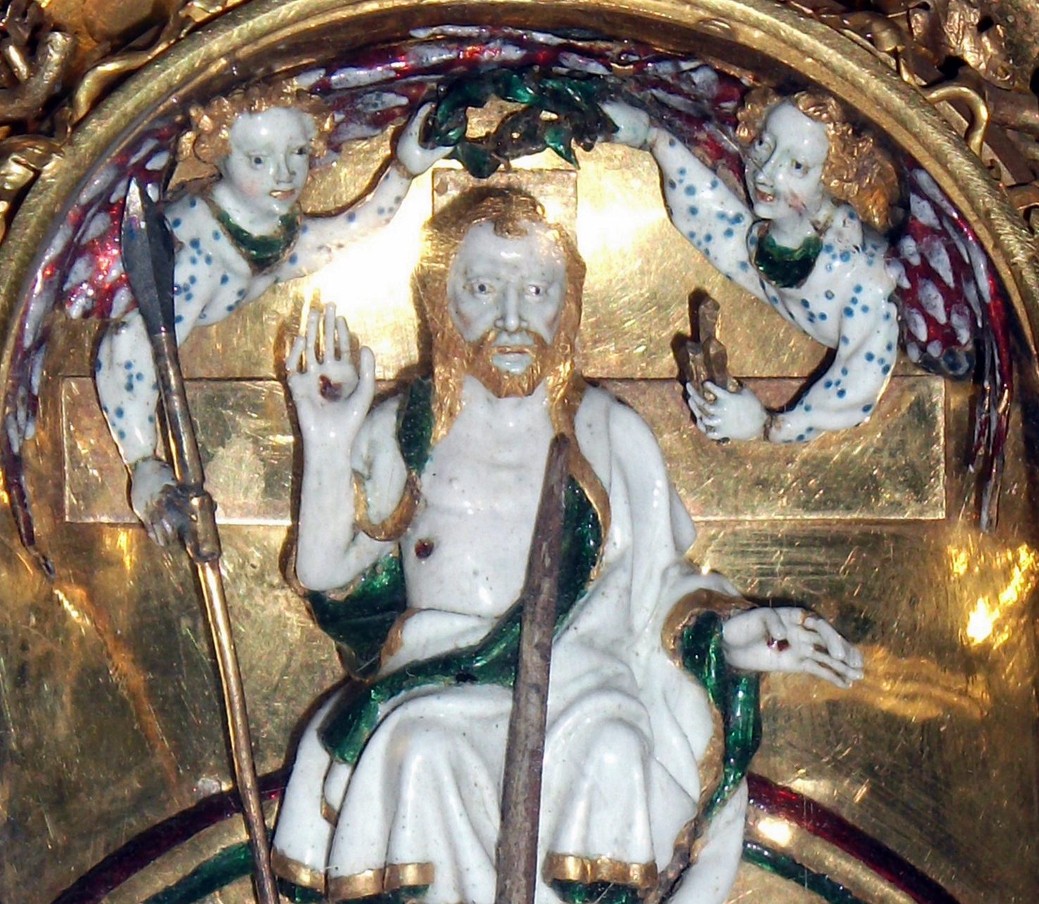 The Holy Thorn Reliquary, Christ in Judgment