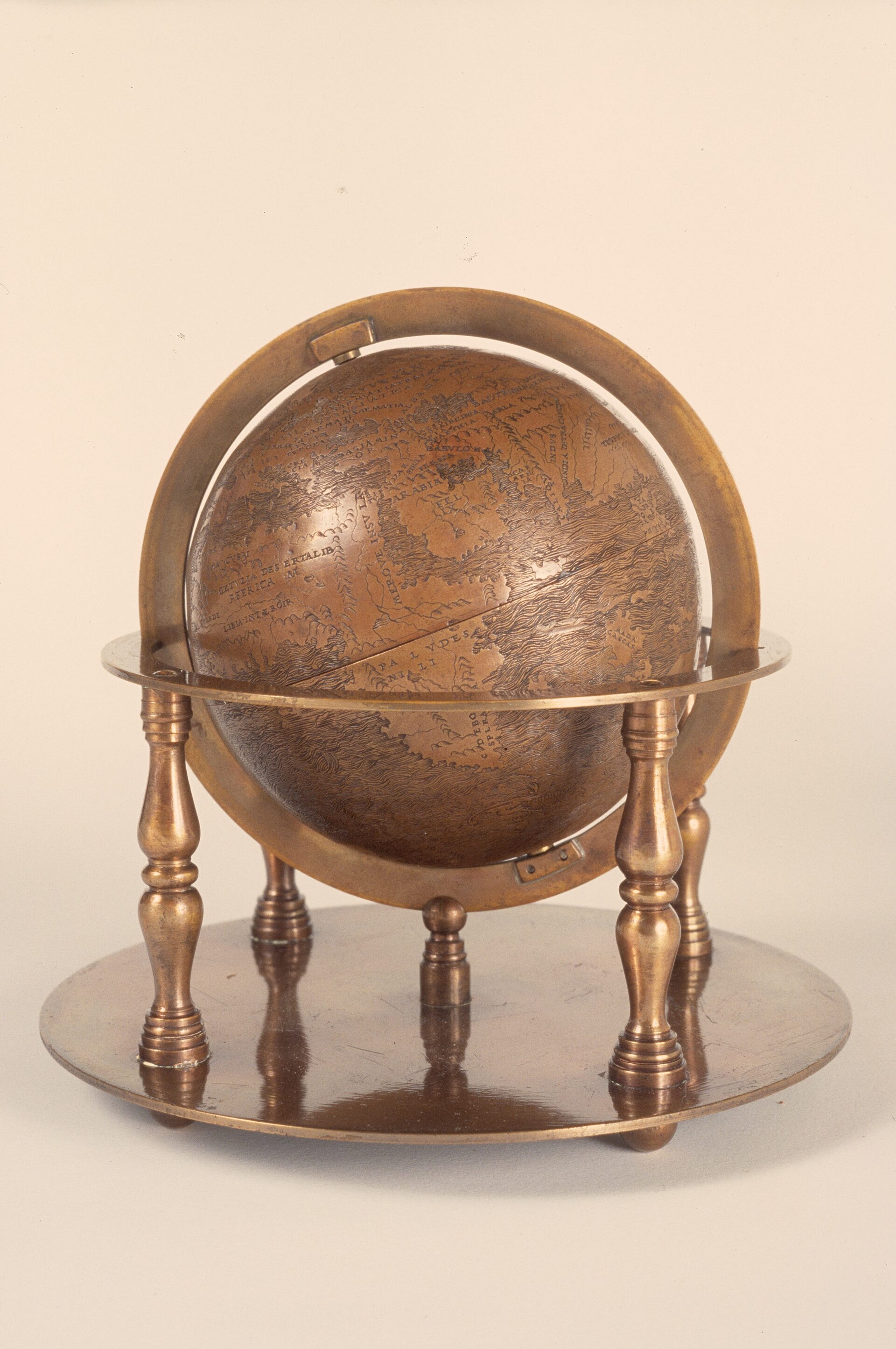 The Hunt-Lenox Globe, cropped detail of the full view