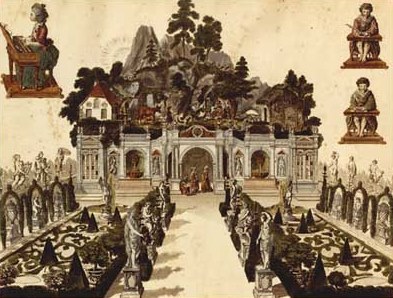La Grotte, engraving