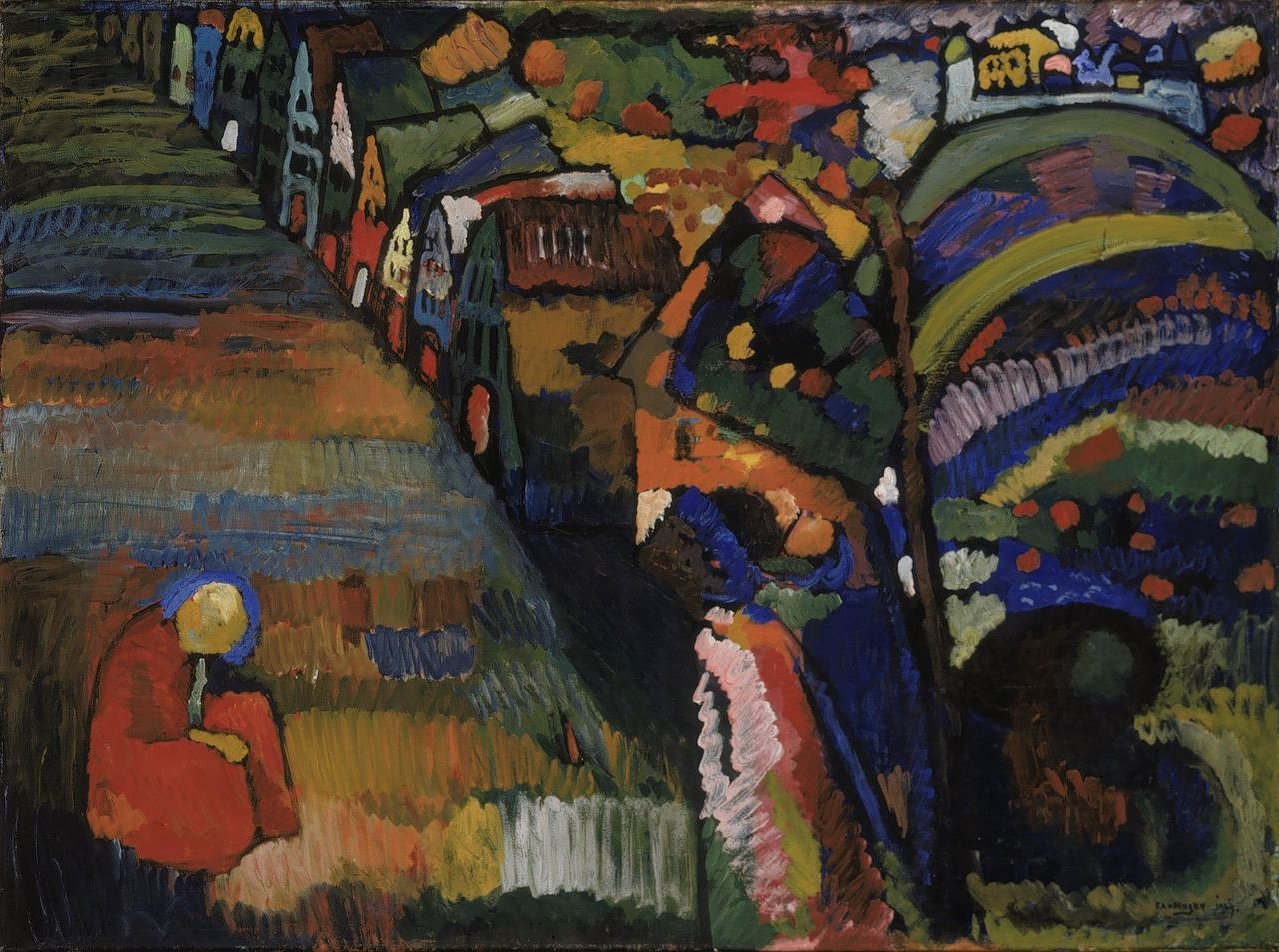 Bild mit Haeusern (Painting with Houses)