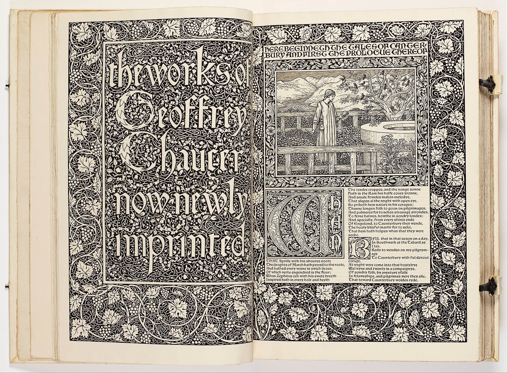 The Works of Geoffrey Chaucer (The Kelmscott Chaucer)