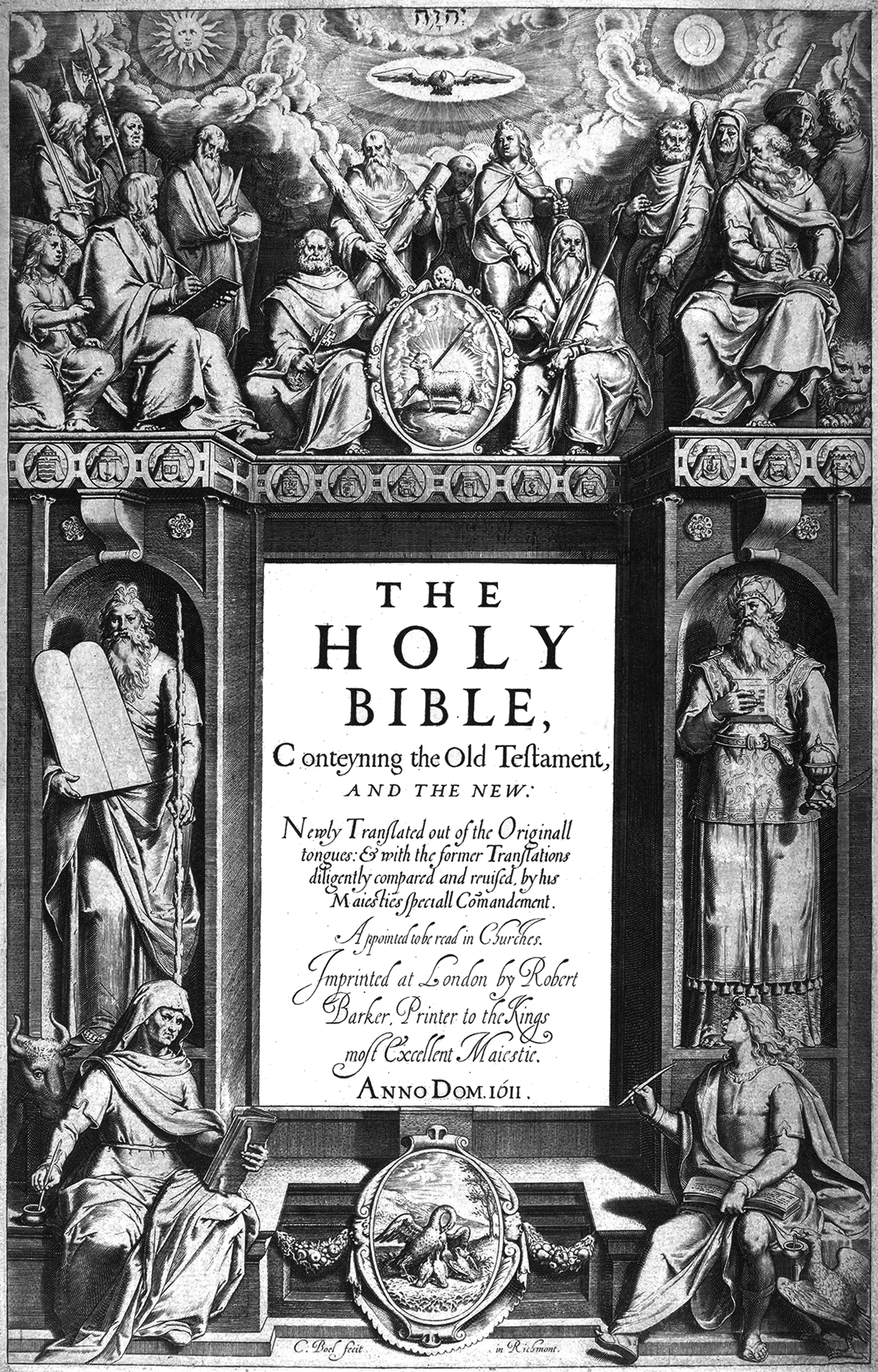 The Holy Bible, conteyning the Old Testament, and the New