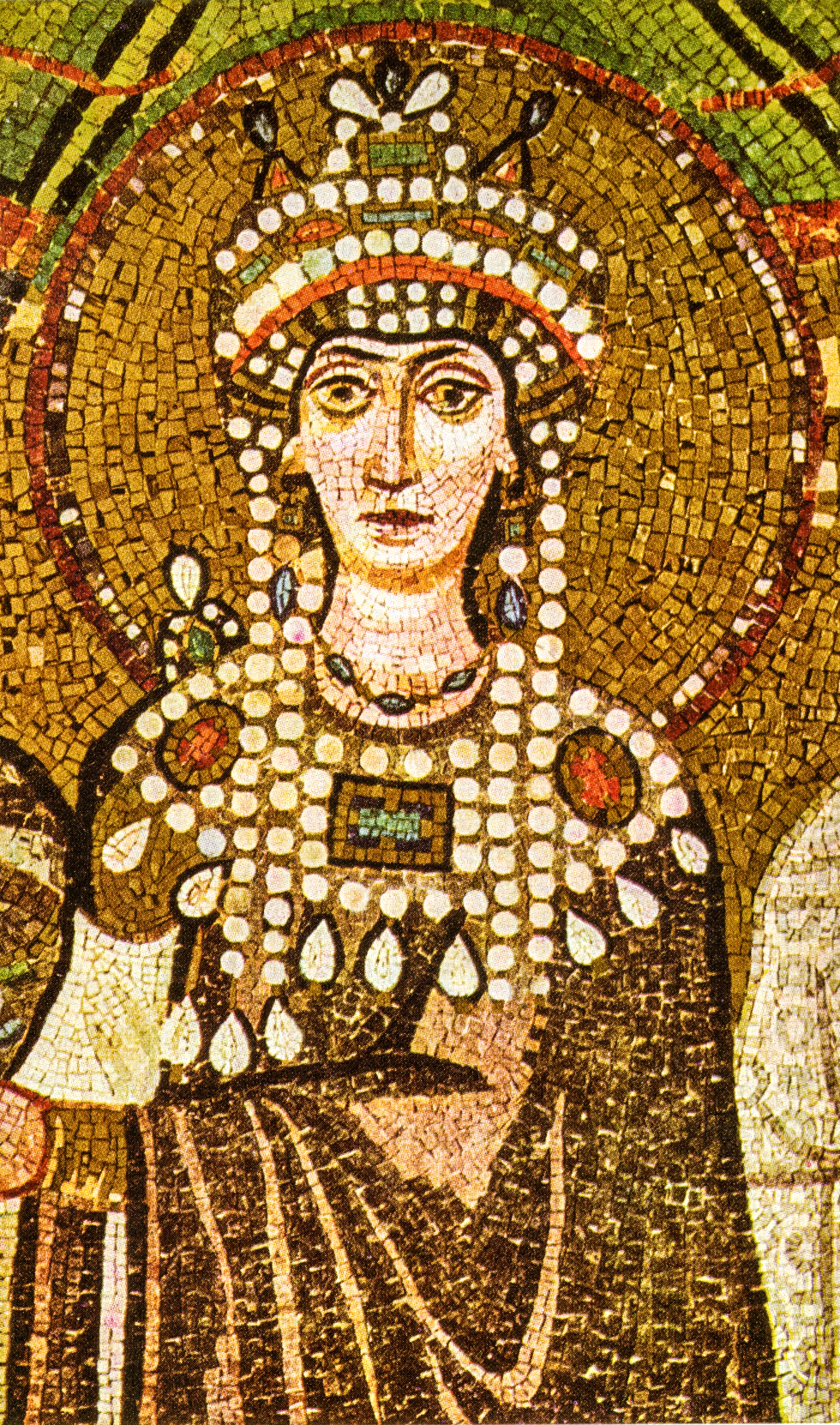 Mosaic of the Empress Theodora, San Vitale, Ravenna