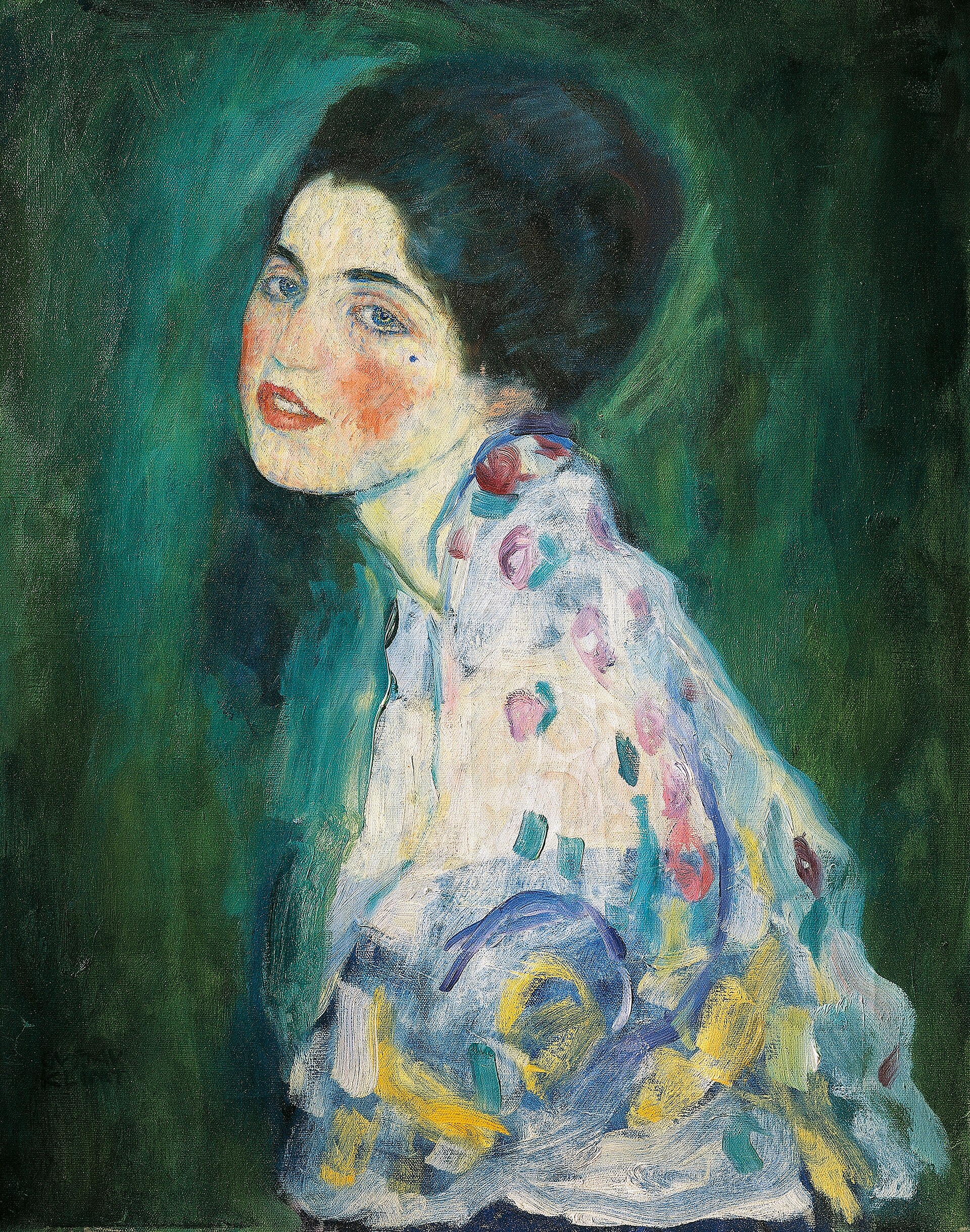 Portrait of a Lady by Gustav Klimt