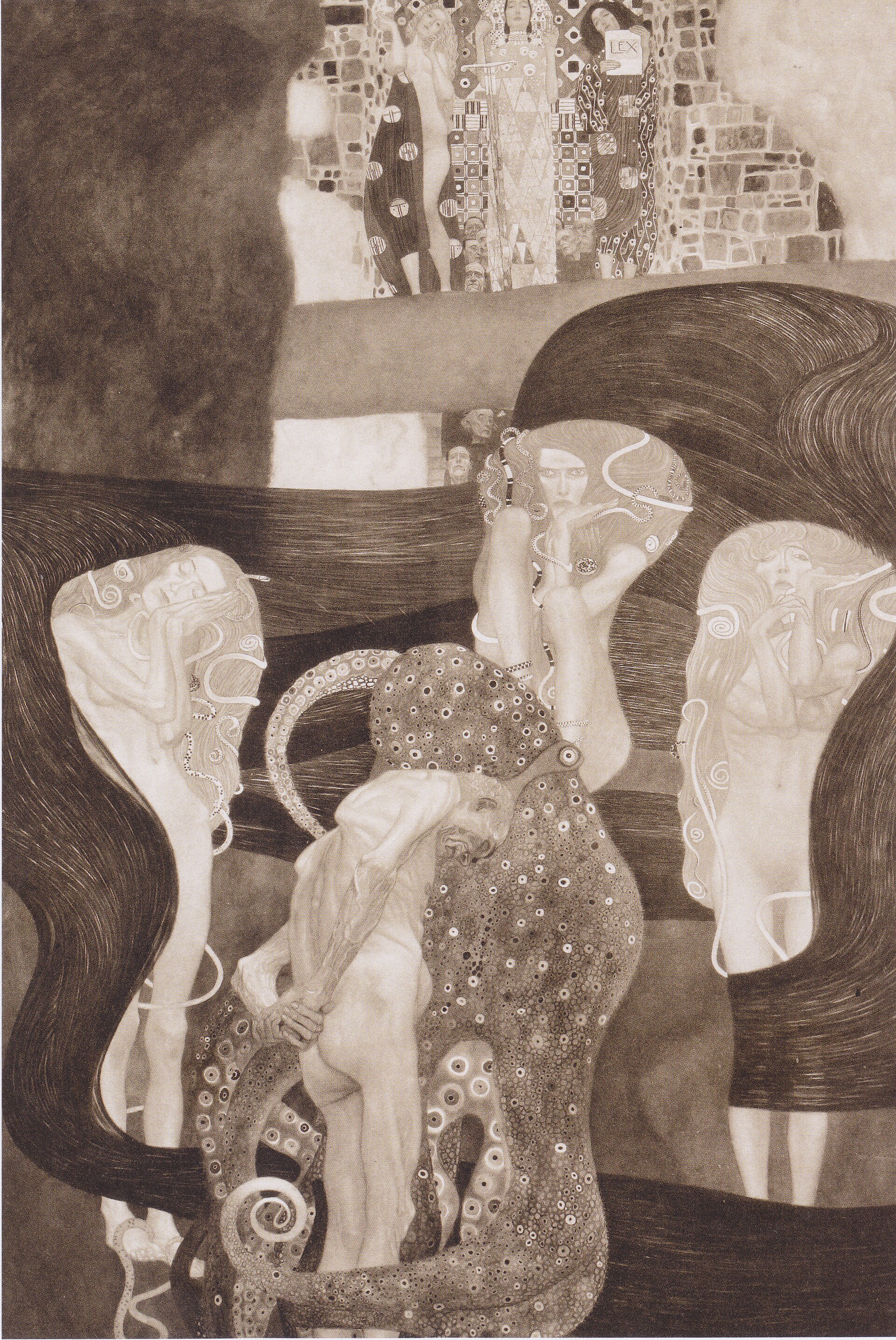 Gustav Klimt, Jurisprudence, 1903-07