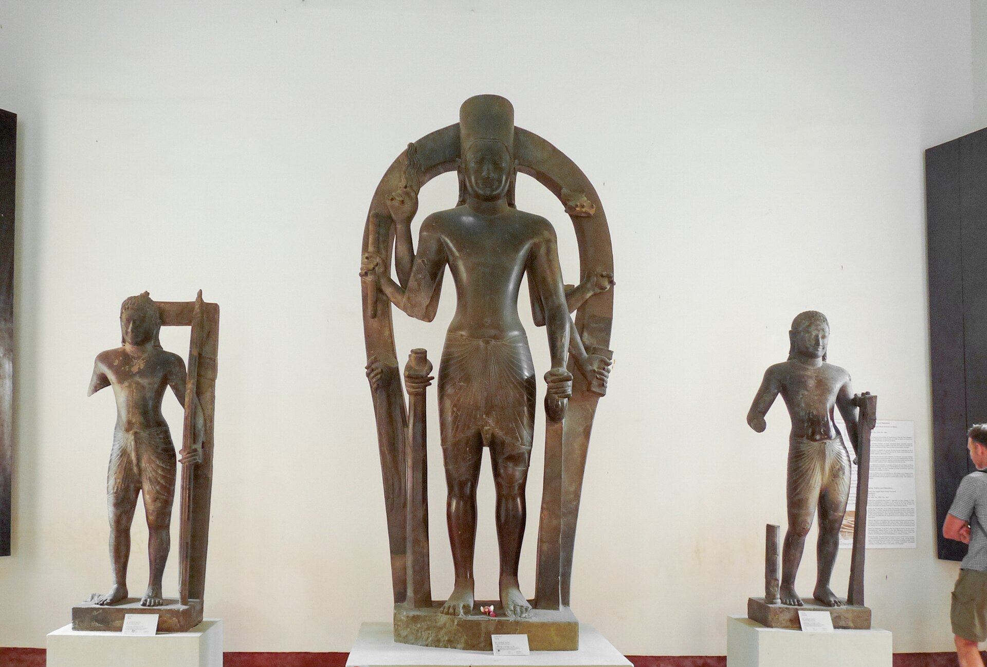 Vishnu, Rama and Balarama of Phnom Da, Phnom Penh