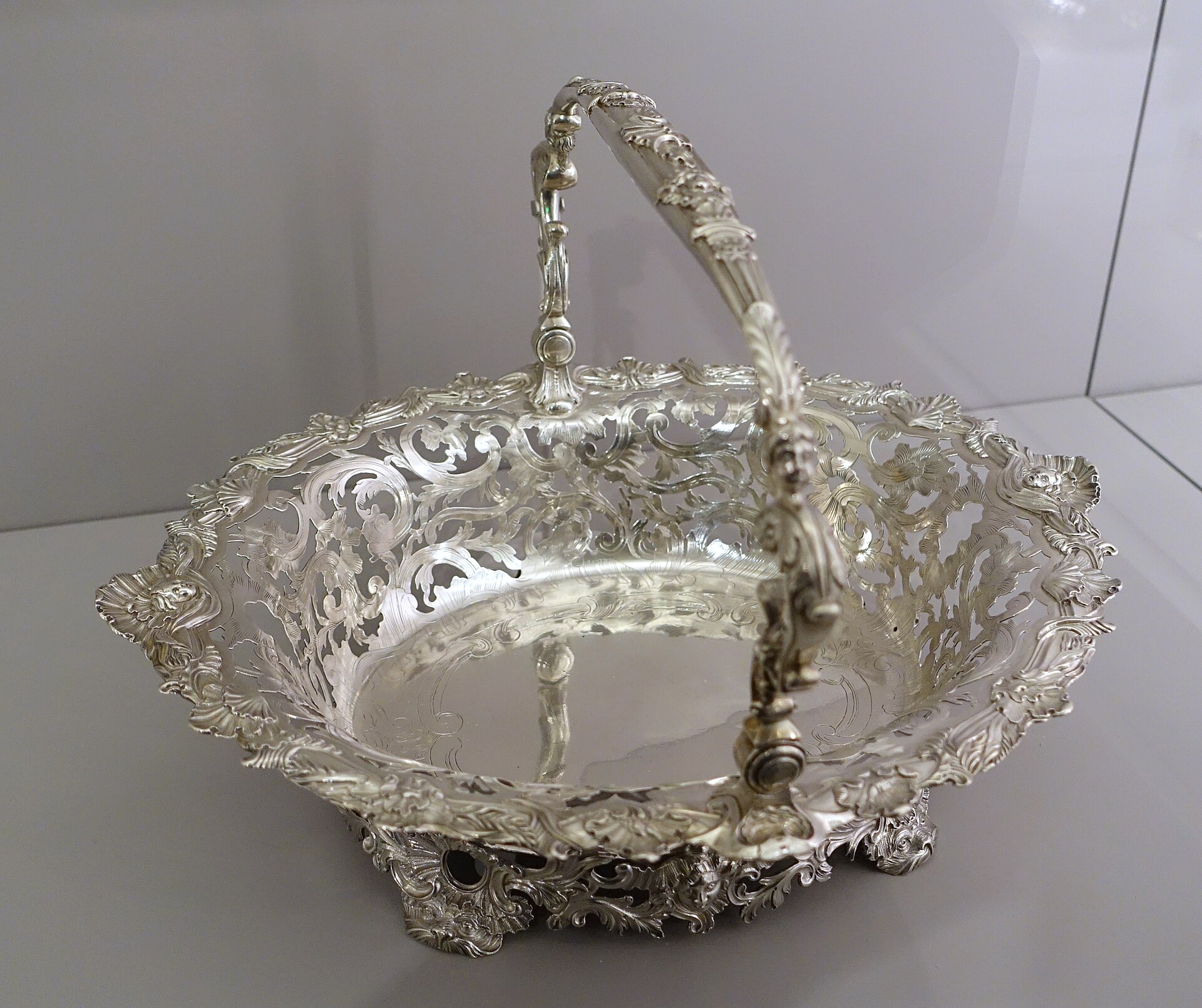 Basket, mark of Paul de Lamerie, 1738-39
