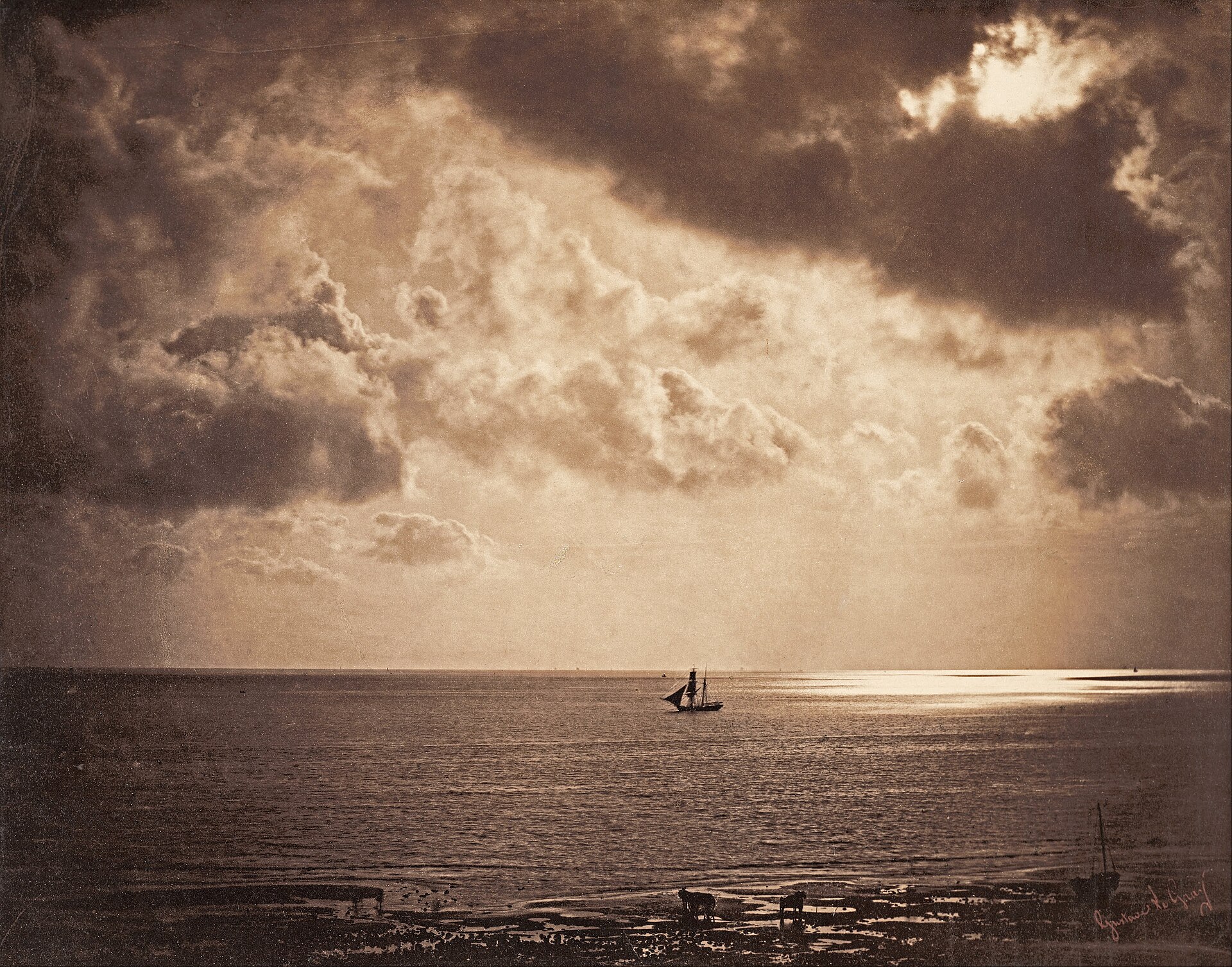 The Brig (Brig upon the Water / Le Brick au clair de lune)
