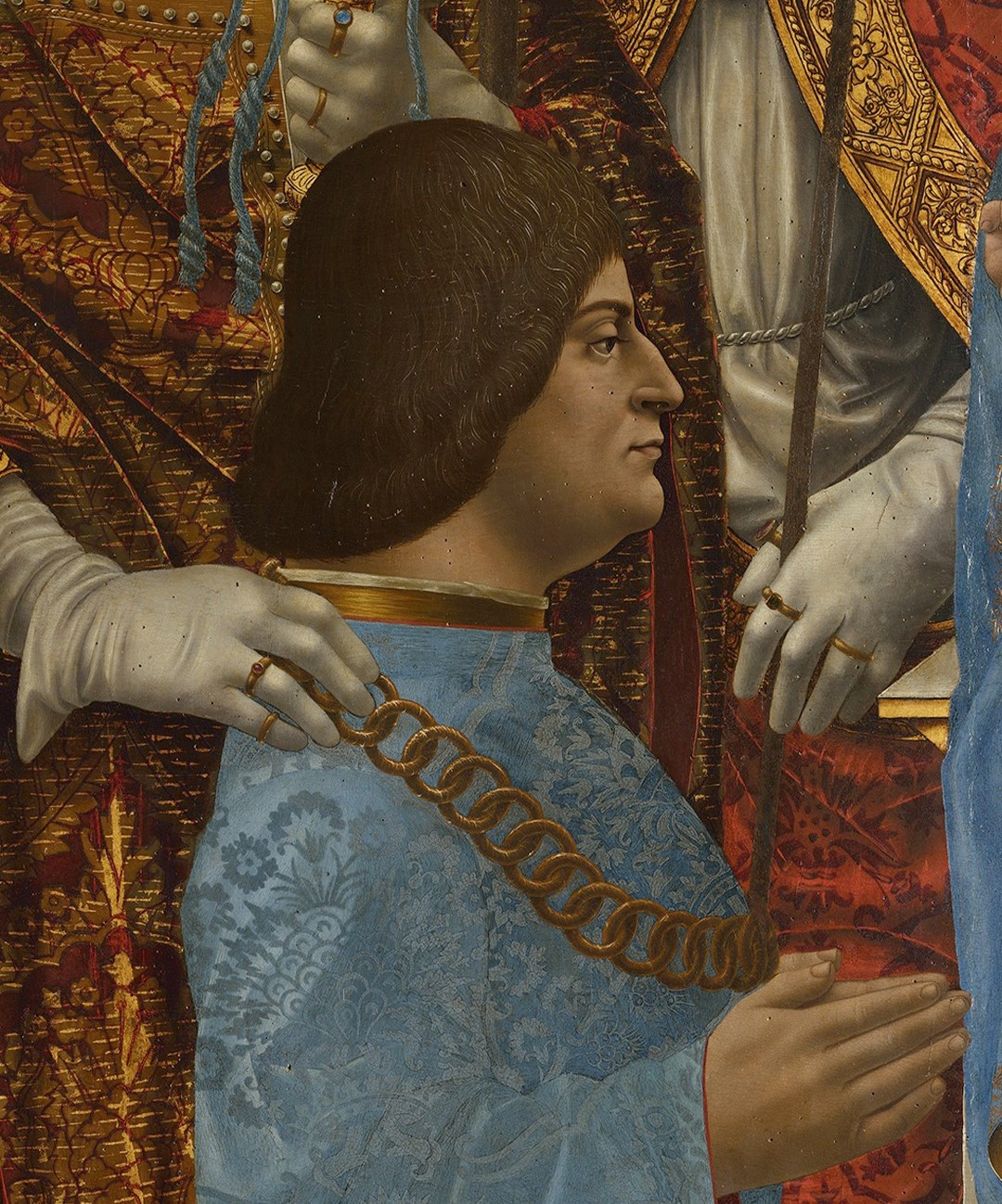 Ludovico il Moro in the Pala Sforzesca