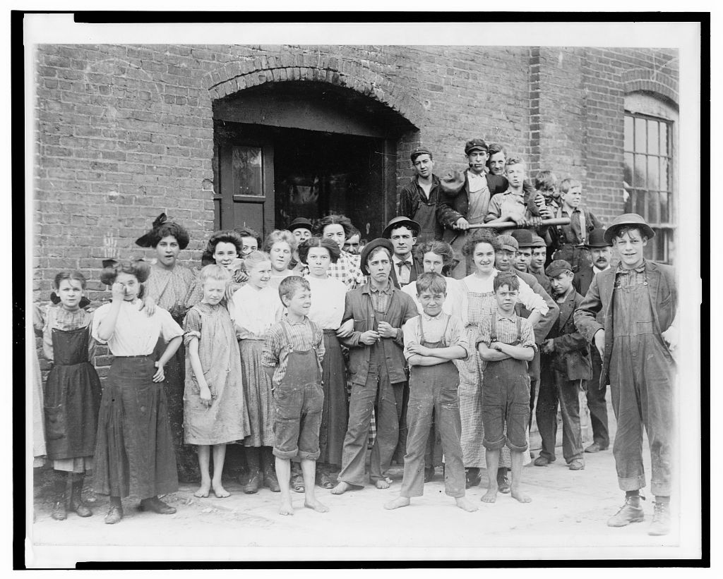 Every one of these was working in North Pownal Vermont cotton mill and work was slack