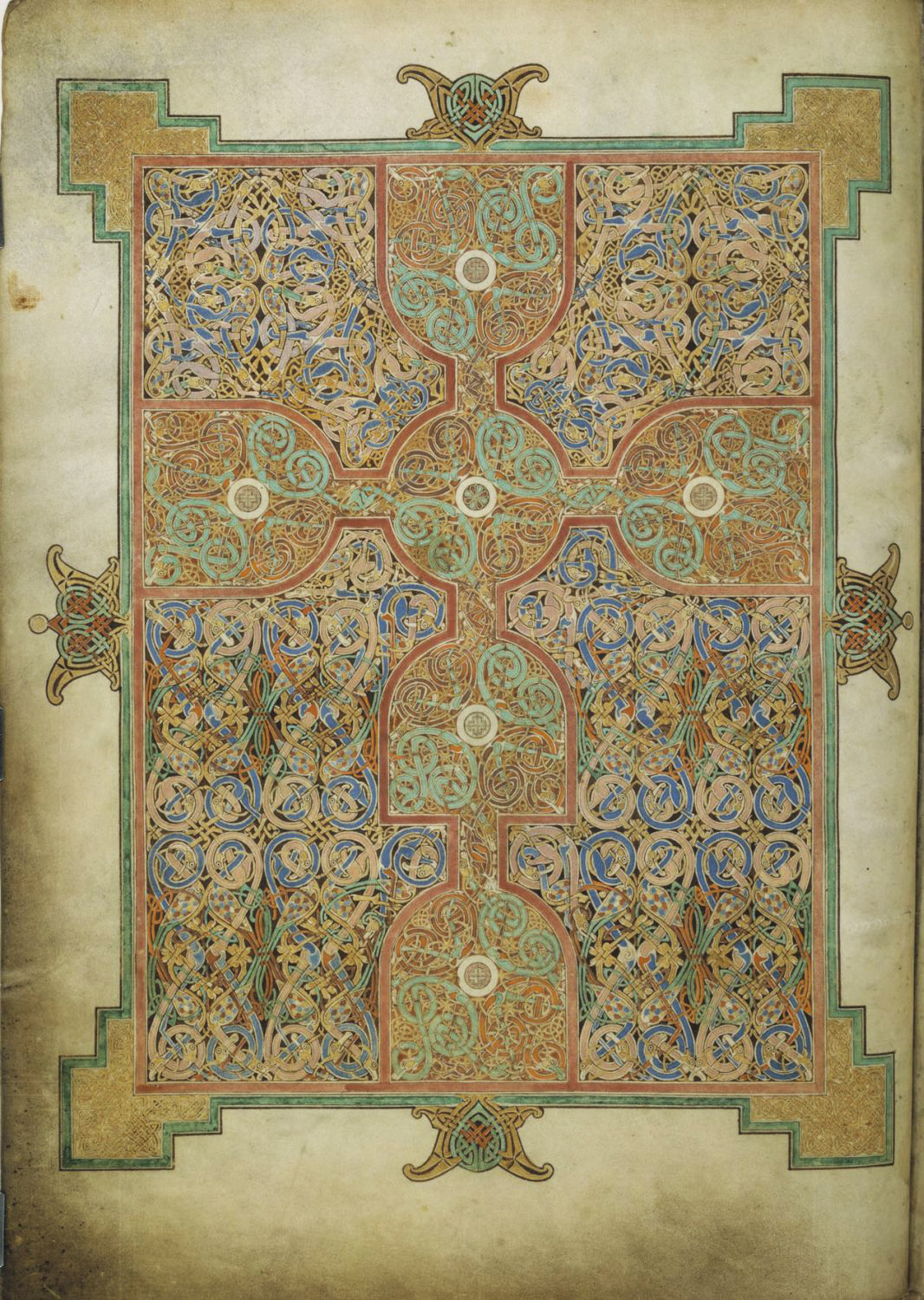 Carpet page, folio 26v