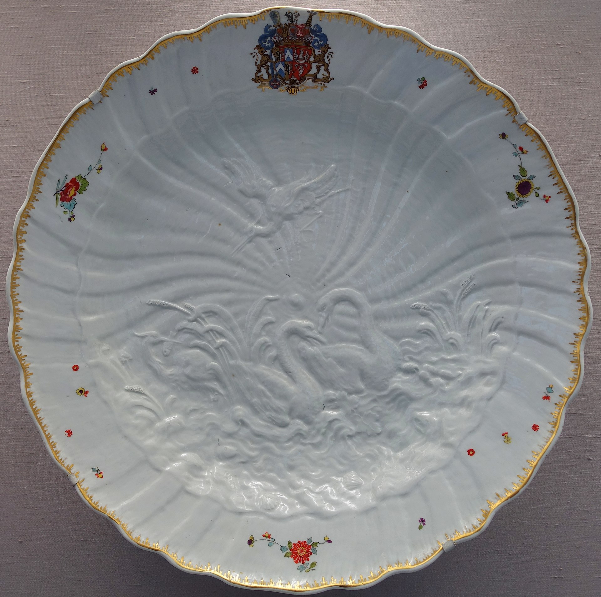 Charger from the Swan Service, Germanisches Nationalmuseum