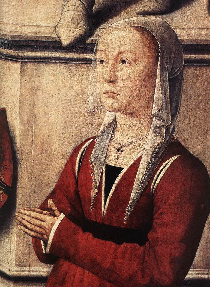 Caterina Tanagli, detail of the exterior